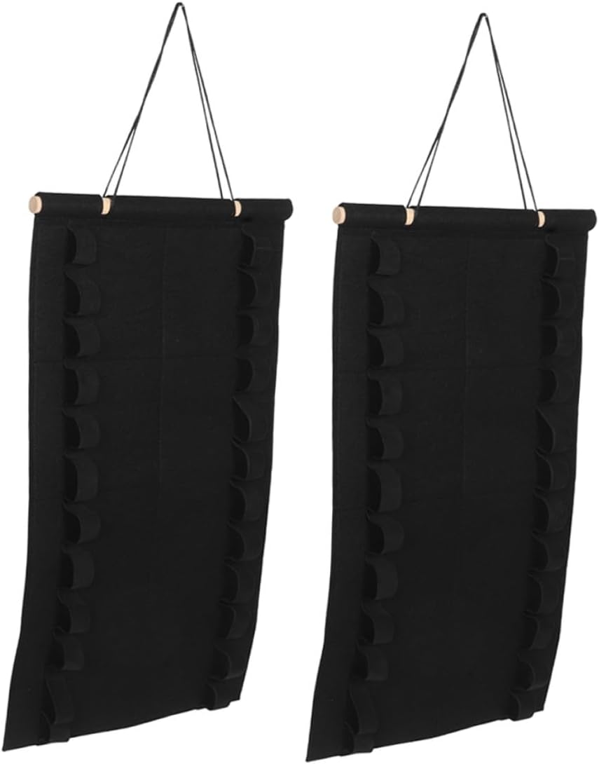 2pcs Taekwondo Karate Belt Display Rack Wall Mount Organizer Black Martial Arts Belt Holder for Judo and Karate Storage Suitable and Adults