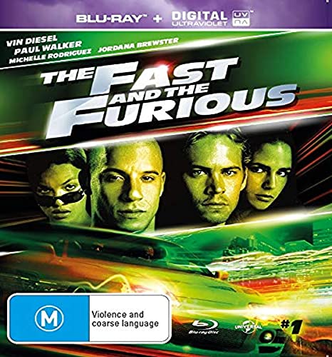 Fast & The Furious Blu-ray edición italiana película de acción y velocidad 2