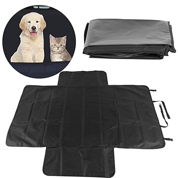 Car Pet Pad, Car Seat Protector Hammock Designed Waterproof Dog Seat Cover Easy for Cleaning for Car for Outdoor with Pets