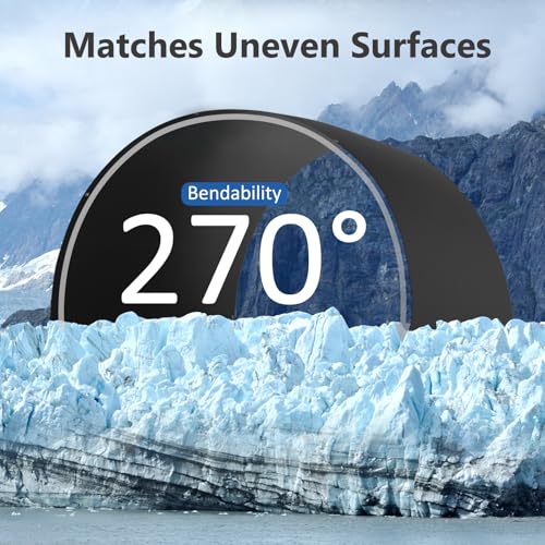 ECOHEMS Solarpanel Flexibel 200W | 2X100W IP67 Wasserdichtes Flexible Solarmodul für Wohnmobil, Boot, Van, Gartenhaus & Camping | Biegsames PV-Modul Off-Grid für Balkon & Ungleichmäßige Flächen