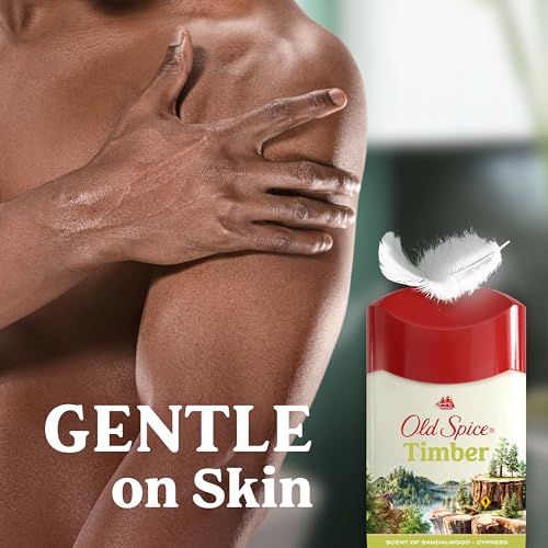 Image of Old Spice Dry Feel Antiperspirant Deodorant for Men, 24 /7 Sweat & Odor Protection, Gentle on Skin with Skin Conditioners, Dry Feel Stick, Timber with Sandalwood Scent, 2.6 oz (Pack of 2)
