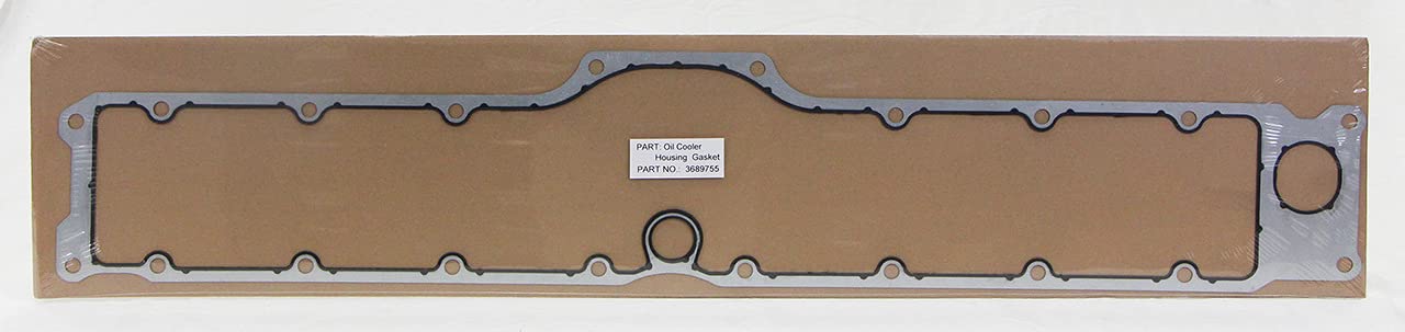 New Replacement Oil Cooler Housing Gasket fits Cummins Isx/Qsx Engines 4955592, 3689755