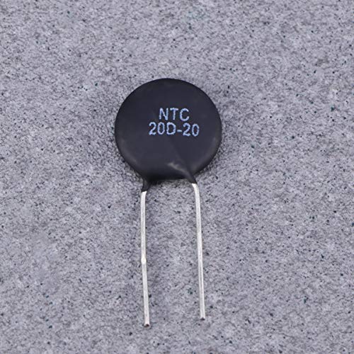 ULTECHNOVO Kit de Variedade de Resistor de 2 Unidades Ntc20d-20 Kit de Resistor de Capacitor de Term