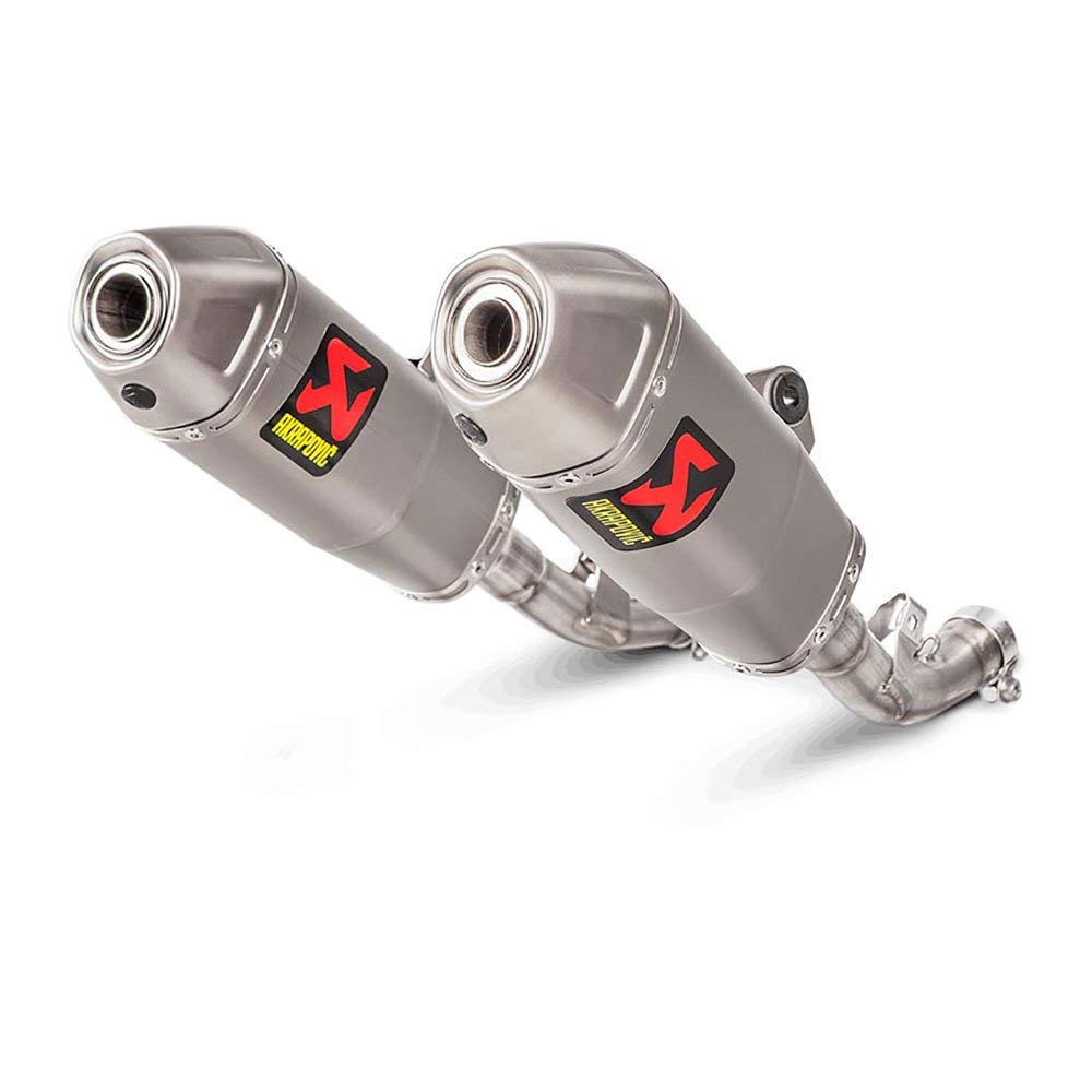Akrapovic Titanium Crf 450r 17-18 One Size : Amazon.it: Auto e Moto