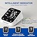 Blood Pressure Monitor for Home Use Automatic Arm BP Machine with Large Adjustable Cuff (8.6-17”) Bluetooth Heart Rate Monitor Digital BP Monitor 2x199 Readout 5.5” Large Screen for iOS & Android
