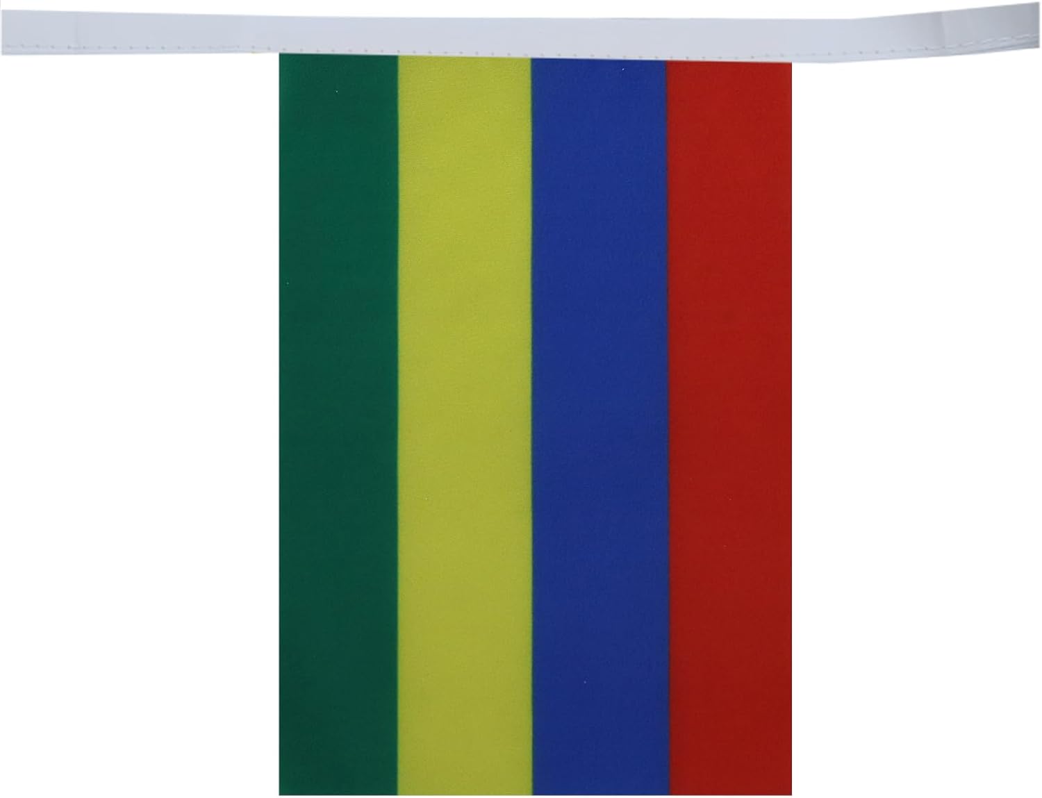 AZ FLAG Mauritius 12 meters BUNTING Flag 20 flags 18'' x 12'' - Mauritian STRING flags 30 x 45 cm