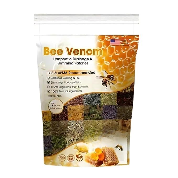 Vee Vesom Foot Patches Pain Relief Detox Patch Solution (10 Patches)-image-26