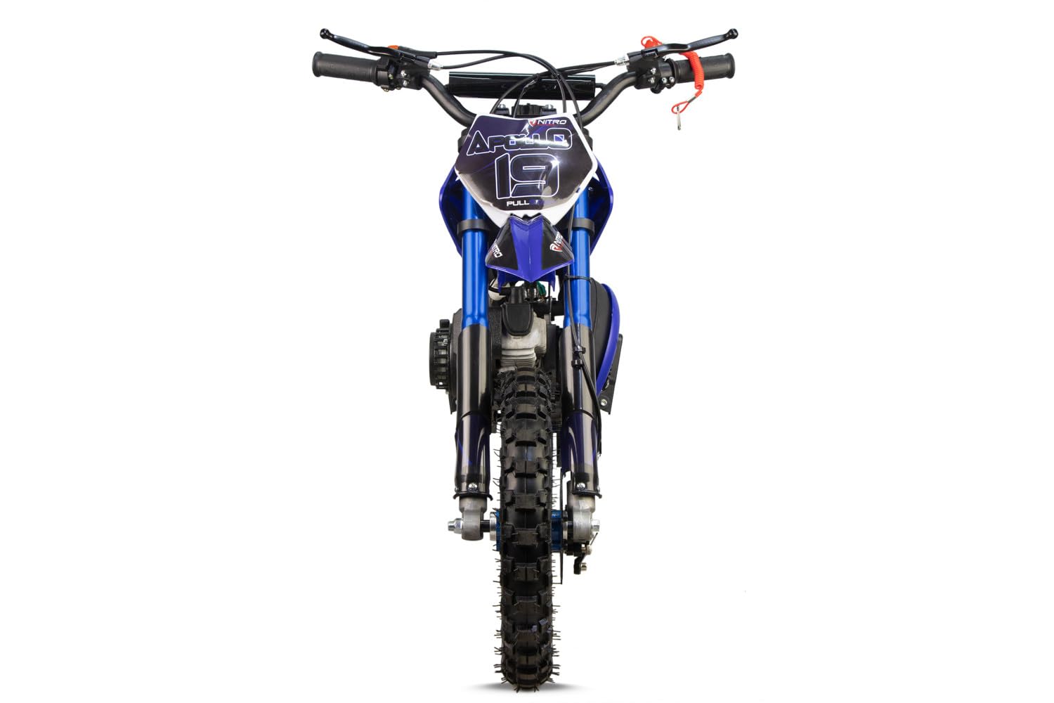 Mini Cross Mini Moto minicross minimoto APOLLO 49cc 2 tempi: Gas Regolabile + Easty Start + Ruote 10" + Freni a disco + Filtro Aria Sportivo + Altezza Sella ca. 60cm + Garanzia 24 mesi (COLORE VERDE)