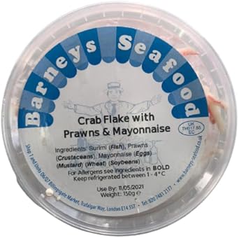Barneys Seafood Crab Flake with Prawns & Mayonnaise 150gr x2