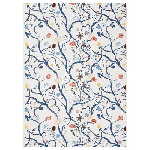 Tissu prédécoupé REVFINGERÖRT à motif botanique pour décorer votre salon