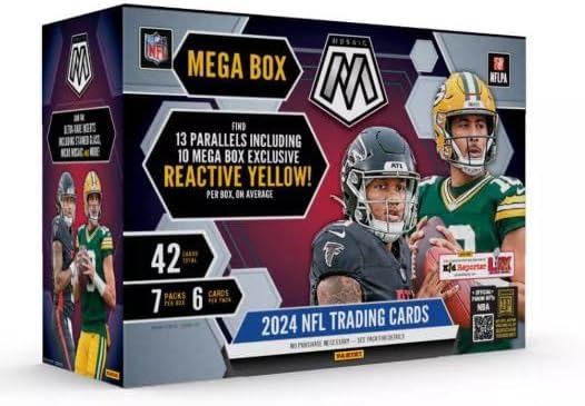 2024 Mosaic Football Trading Card Mega Box