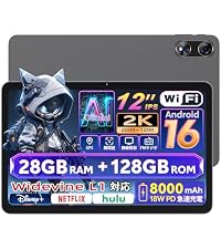 Amazon.co.jp: 【Android16 タブレット 12インチ】Hasskya K90