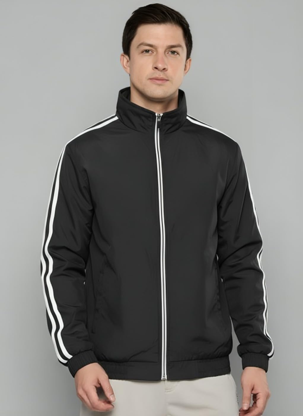 MAYKR Black Bomber jacket|Jacket For Men|Oversized Jacket|.66 2