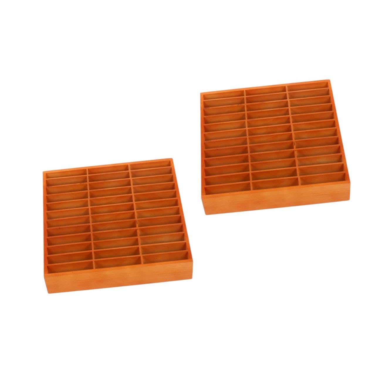 Set di organizer da scrivania in bambù con 2 scatole portaoggetti per telefoni cellulari, organizer per cassetti, portapenne, libri, accessori da scrivania per ufficio e auto.