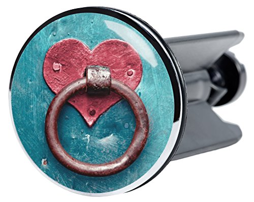 Tappo Per Vasca 2 In 1 Con Filtro Capelli - Ottone Cromato, Regolabile In Altezza, Antintasamento - Foto 5