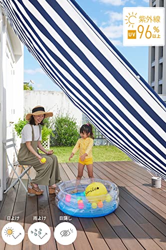 ZQXFZ Frangivista per Balcone 90x500cm con Corda e...