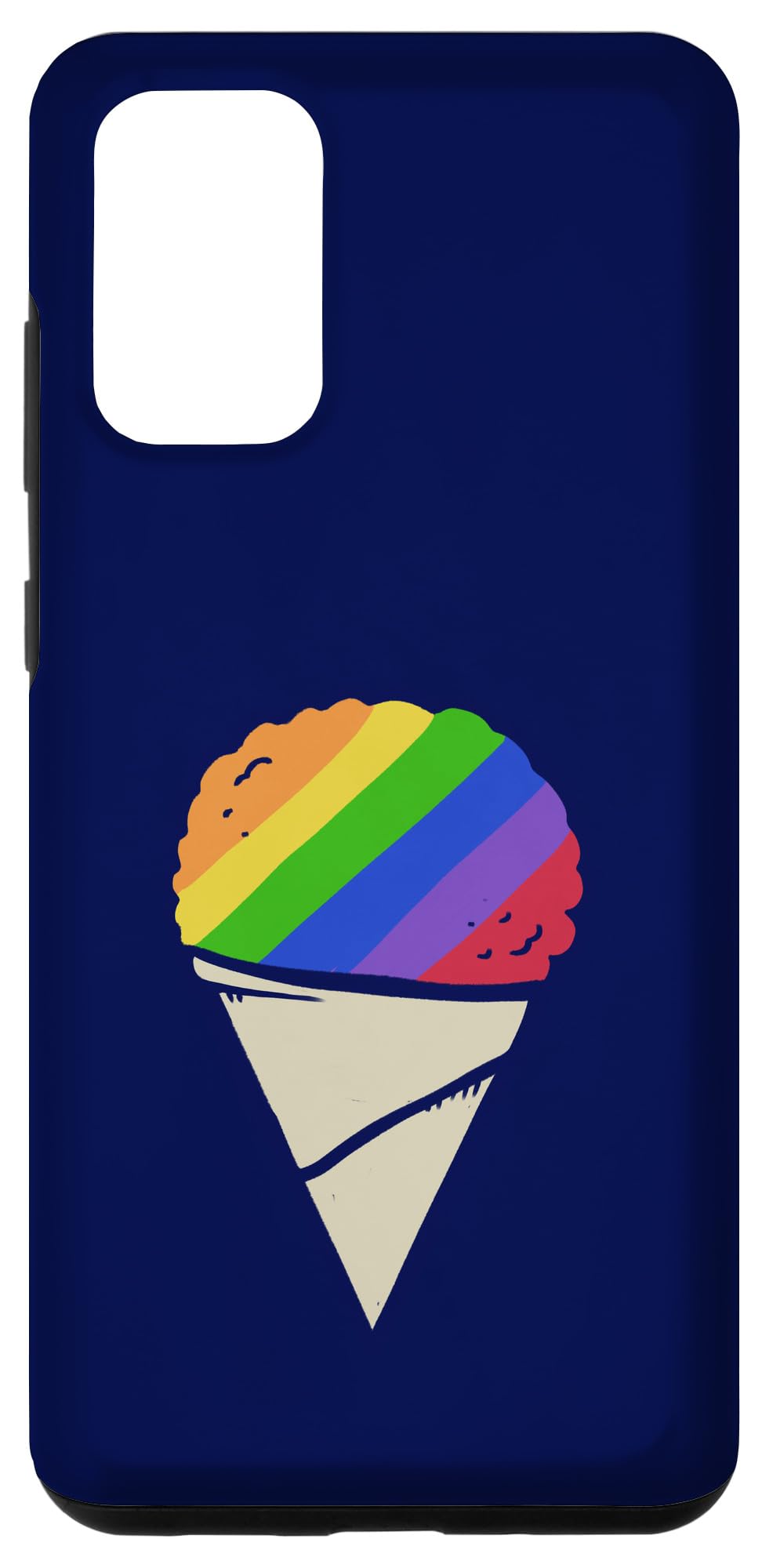 Galaxy S20+ Rainbow Snow Cone Summertime rainbows Case