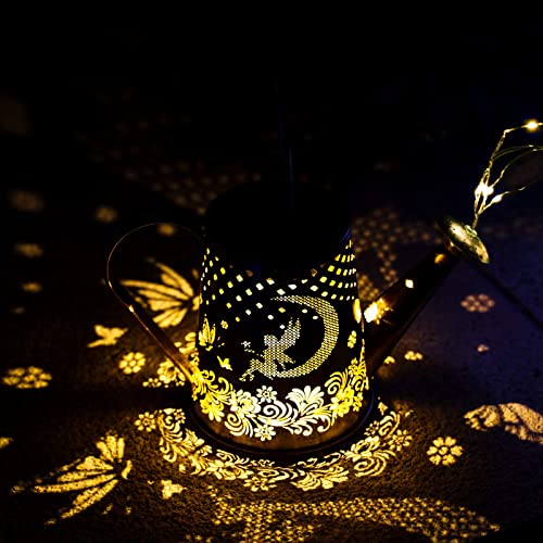 Yjfwal Watering Can With Lights,Solar Watering Can Lights , Garden Decor Outdoor Lanterns Mother's Day Gifts Waterproof For Garden Patio Yard Pathway Walkway(Warm White) #TOP2