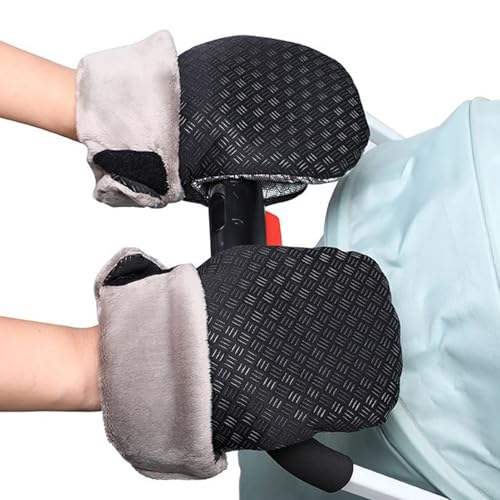 Guantes para Cochecito Antiestáticos Ajustables para Evitar Manos Frías