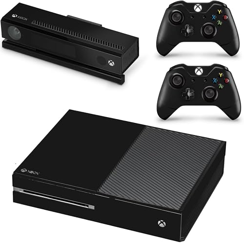 SkinNit Decal Sticker Skin For Xbox one: Matte Black