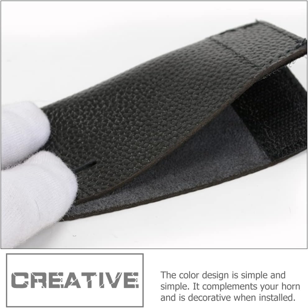 French Horn Hand Guard Cowhide French Horn Hand Pad Wrap Handle Cover Protector for Musical Instruments Horn Accessory : Musical Instruments