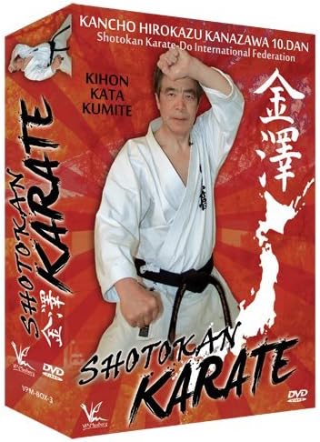 3 DVD Box Set Shotokan Karate Kihon Kata & Kumite by Kancho Kanazawa