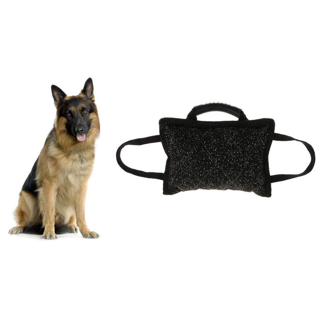 perfk Beisskissen beißwurst Beissbrett Hund Training Spielzeug, Schwarz