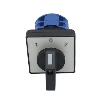LW28-20 LW26-20 Series Electric 2/3/4 Position 8 Terminals Rotary Cam Changeover Switch with Screws Useful Tool 660V 20A1-2-3-4