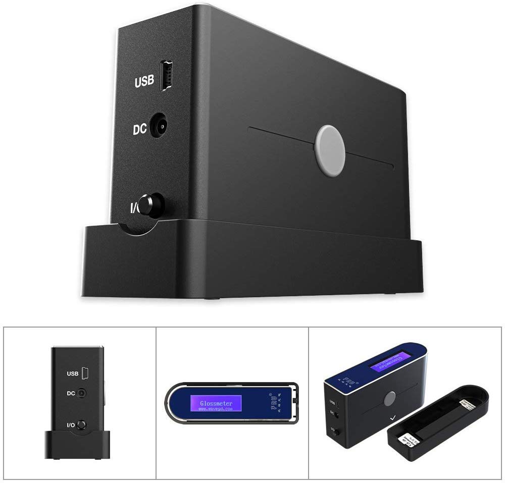 FRU Gloss Meter Accurate Multifunctional Glossmeter 60 Degree 0-200Gu |Portable