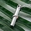 Cremation Jewellery Urn Necklace for Ashes Cylinder Pendant Engraved Together Forever in Loving Memory Keepsake Pendant Memorial Jewellery Gift Urns for Human Pets Ashes #2