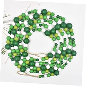 Holibannaholidaybeadedwoodenbeadsgreenbeadgarlandpatricksdayhangingwoodenbeadgarlanddecorationpatricksdaybeadsstnaturalhomedecorwallhangingdecorrural Urban Country Home Decor Holibanna holiday beaded wooden beads green bead garland patrick s day hanging wooden bead garland decoration patricks day beads st natural home decor wall hanging decor rural urban country home decor