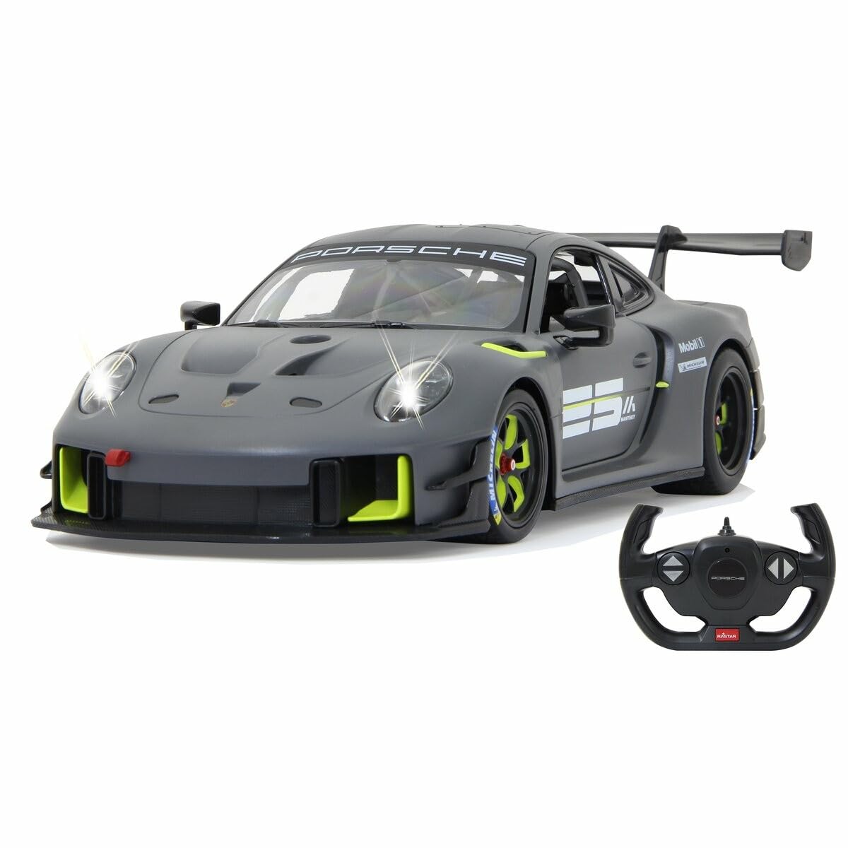Porsche GT2RS カタログ Jamara Porsche 911 GT2 RS Clubsport 25 1:14 Gris 2,4GHz Porte