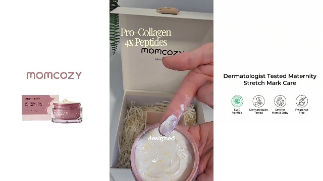 Amazon.com : Momcozy Stretch Mark Cream Trial Pack - Belly Firming