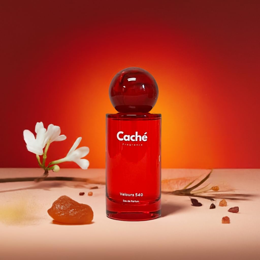 Velours 540 by Caché, Saffron, Jasmine, Amberwood, Ambergris, Cedar, Fir Resin, Eau de Parfume, 50ml