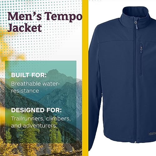 Image of MARMOT Men's Tempo Jacket - Breathable, Water-Resistant Softshell