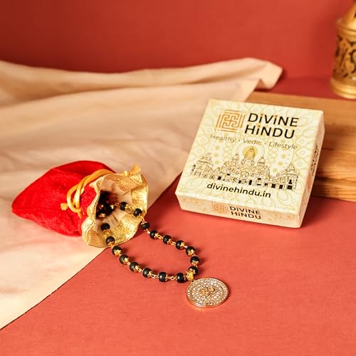 Image of Divine Hindu OM Pendant Karungali Mala With Silver Caps | Govt Certified | Black Ebony Wood Spiritual Necklace | Protection, Meditation, Healing, Energy Balance, Shiva Bhakti Mala | For Men & Women