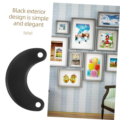 Image of NUOBESTY 50pcs Heavy Duty Picture Frame Fasteners Decorative Backing Plate Buckles for Photo Frame Sturdy Clips for Hanging Pictures Easy to Use Hardware Accessories