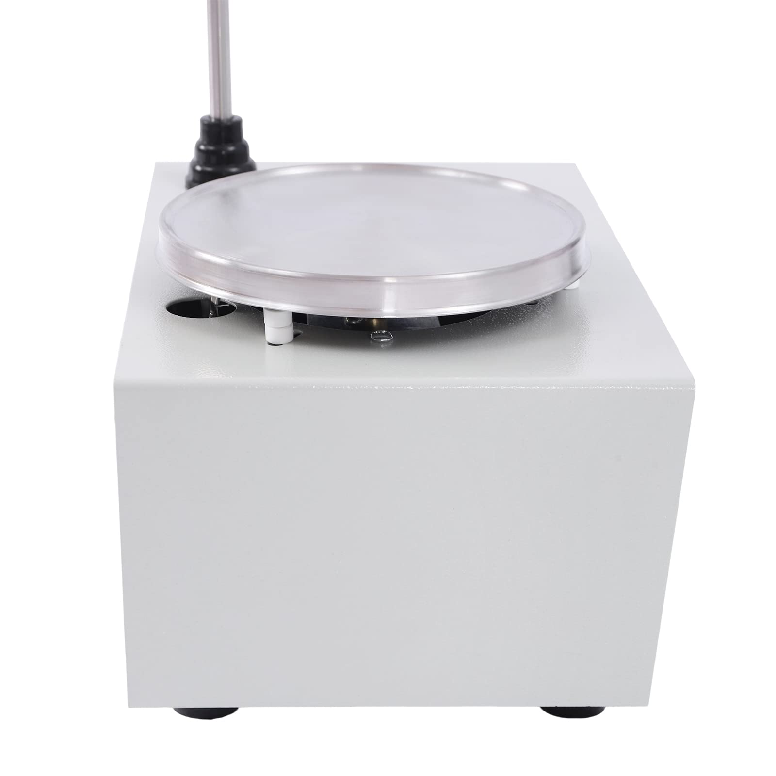 Agitador magnético con función de calefacción, 250 W, 0-2000 rpm, control digital de 0-99 °C, placa de acero inoxidable 304 para laboratorio