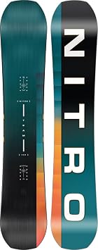 Nitro Team Mens Directional Twin All-Mountain Snowboard