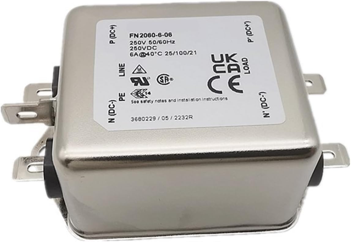 Power Filter FN2060-6-06 6A electromagnetic Anti-Interference