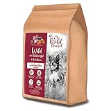 Wild Animal Croquettes Premium Pour Chiens, Gibier Avec Patate Douce Et Mûre De Mûrier, Sans Céréales, Lot De 1 (1 x 2 kg)