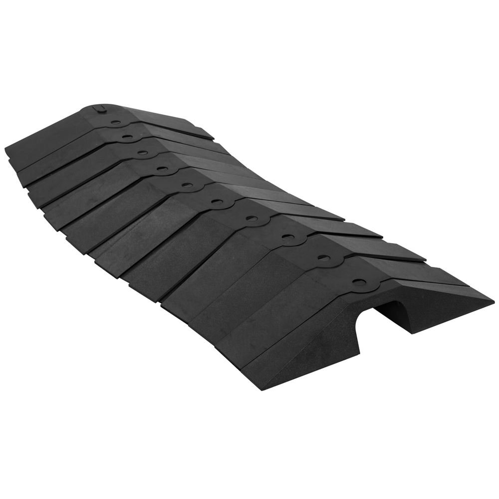 UltraTech 1842 Ultra-Sidewinder Cable Protection, 24" Large System with Endcaps, Black