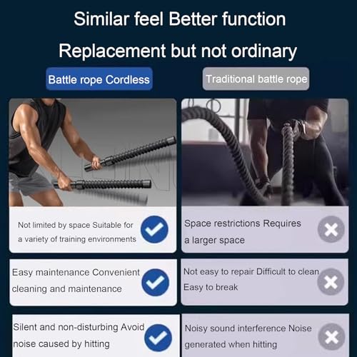 Cuerdas de entrenamiento para gimnasio funcional y ejercicio físico portátil 5