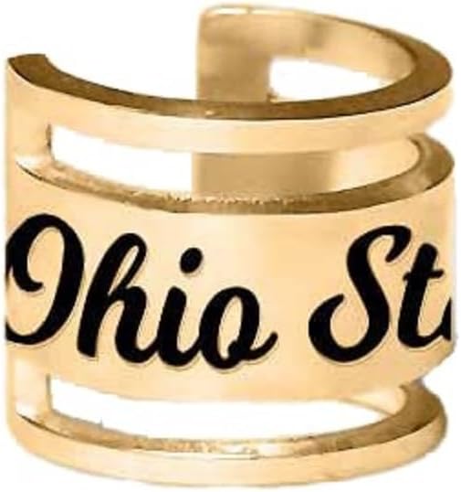 PicturesOnGold.com Officially Licensed Ohio State University Cuff Earring