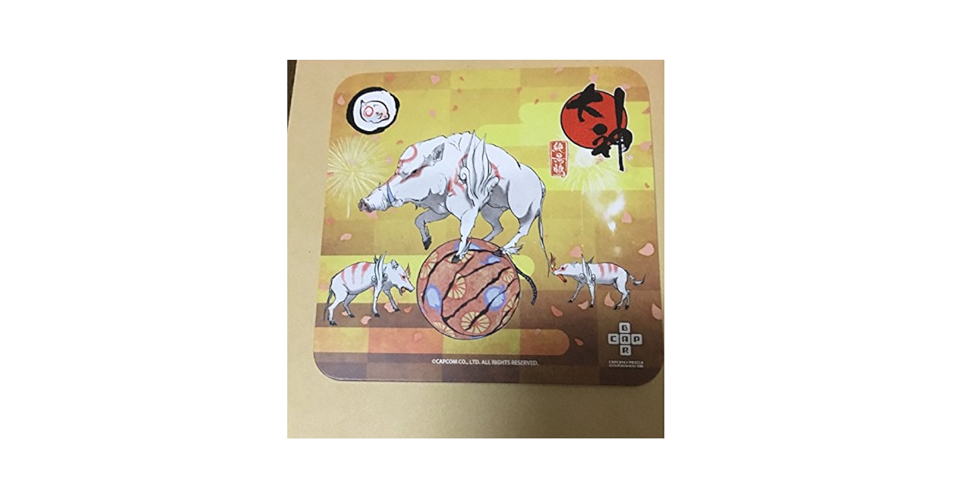 【希少】CAPCOM×PASELA カプコンバー 大神 コースター 希少】CAPCOM×PASELA カプコンバー 大神 コースター - メルカリ