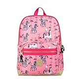 Pick & Pack Unisex Kindergarten, Recyceltes Polyester, Coole Rucksack für Kinder mit Style und Funktionalität Royal Princess Backpack S/Bright pink, S