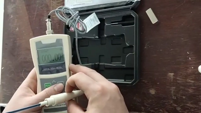 Image of GOYOJO Digital Gauss Meter (2400mT /24000Gs), High Accuracy Magnetic Field Tester for DC Magnet Measurement, Permanent Magnets, Motors, Speakers, and Industrial Applications, ±1% Accuracy