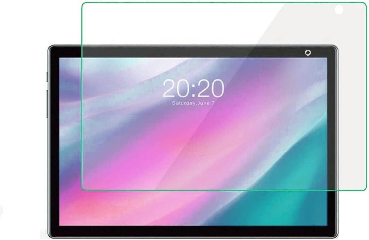 YQSAVIOR/Coopers CP10 – Protector de pantalla para tablet CP10 de 10.1 pulgadas, vidrio templado, compatible con fundas, protector