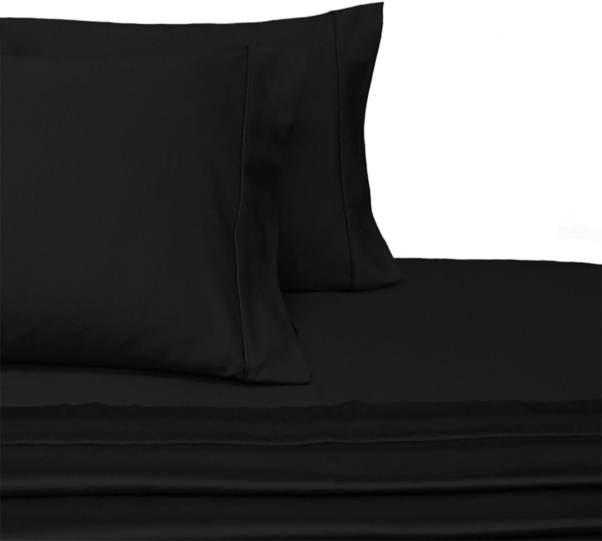 Royal Tradition compared to Royal Hotel Collection Solid Black Brushed Microfiber Full Size Bed Sheet Set