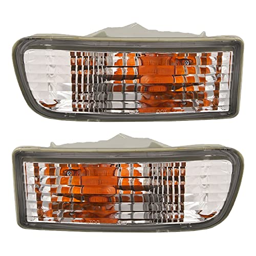 UPPARTS For 1999 2000 2001 2002 Toyota 4Runner Base SR5 Limited Turn Signal Lights - Fits Driver Side and Passenger Side - Toyota 4Runner Turn Signal Assembly Including Bulb, Lens, Housing